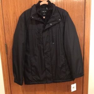 New Calvin Klein black winter jacket. Size small